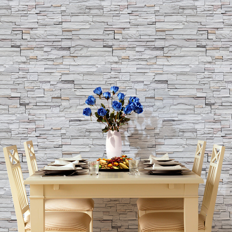 Non-standard Gravel Brick Flower Wall Bedroom Living Room Study Porch Furniture Renovation Stickers