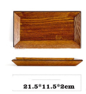 Acacia Wood Square Serving Plate: Premium Elegance for any Meal