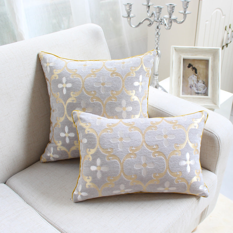 Cozy Comfort: Soft & Stylish Jacquard Pillow