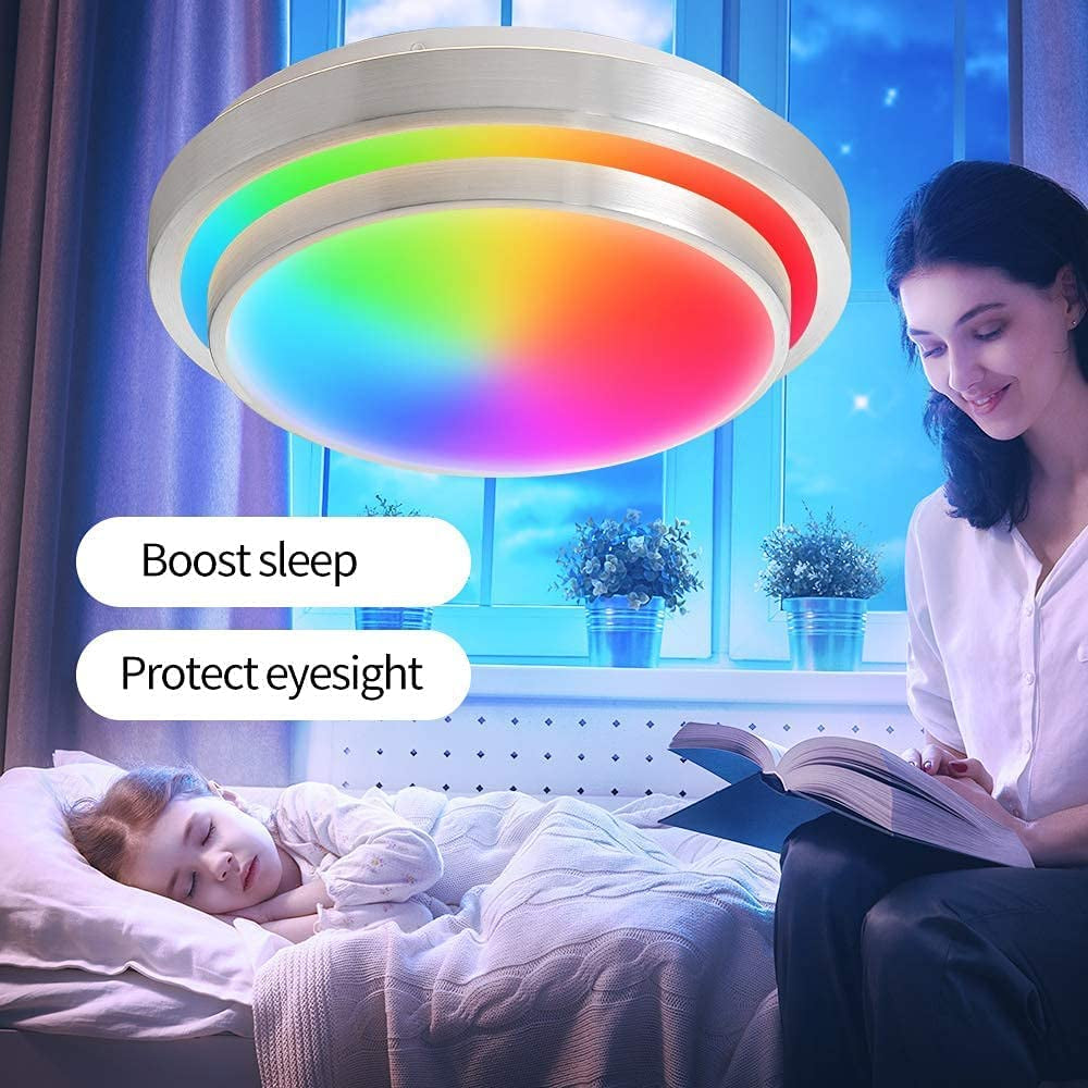 LED Smart Ceiling Light,Alexa LED Ceiling Light,Alexa Smart Ceiling Light,Alexa Compatible Ceiling Light