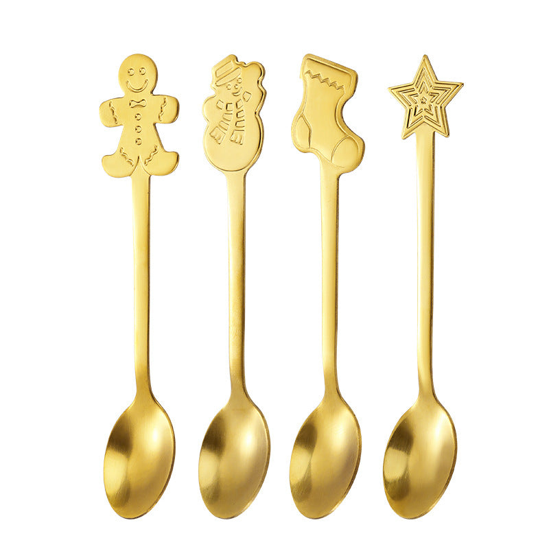 Stir Up the Season: Whimsical Xmas Spoon in a Gift Box