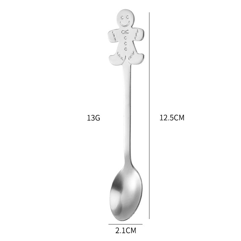 Stir Up the Season: Whimsical Xmas Spoon in a Gift Box